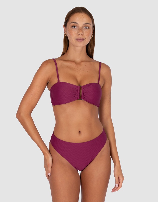 Baku Swimwear - Rococco Ring Bandeau Bikini Bra Top