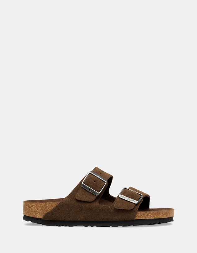 Birkenstock - Arizona SFB Tonal Footbed Suede Leather Narrow - Unisex