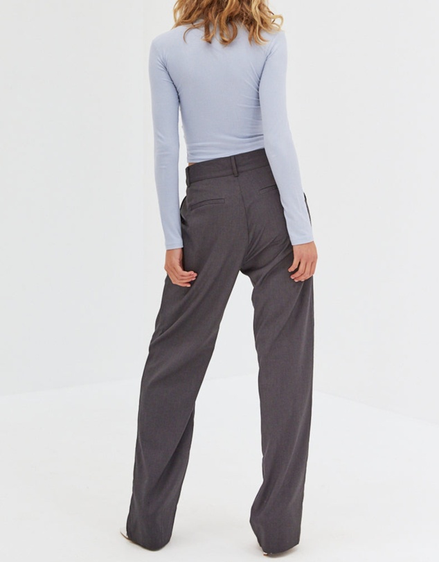 Style Addict - Wool Malene Pants - Grey