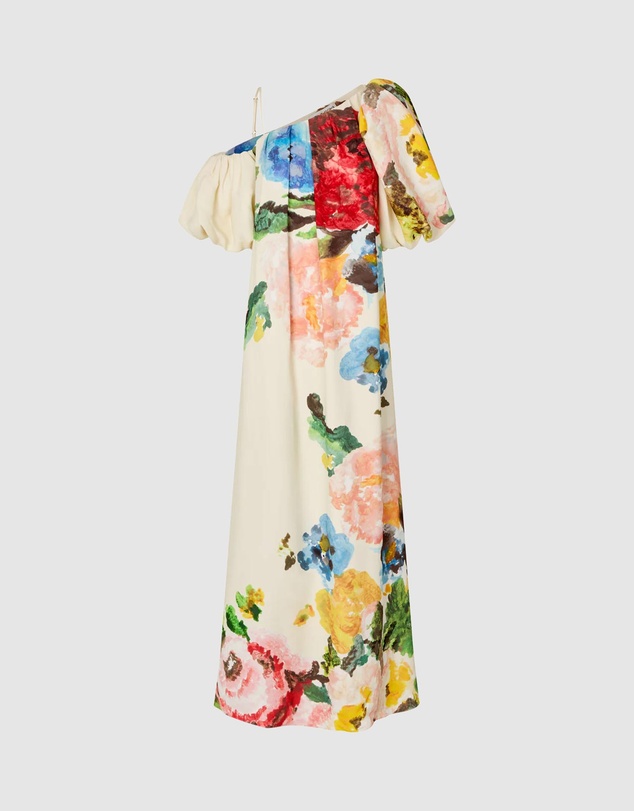 Stine Goya - Light Crepe Dropped Shoulder Dress