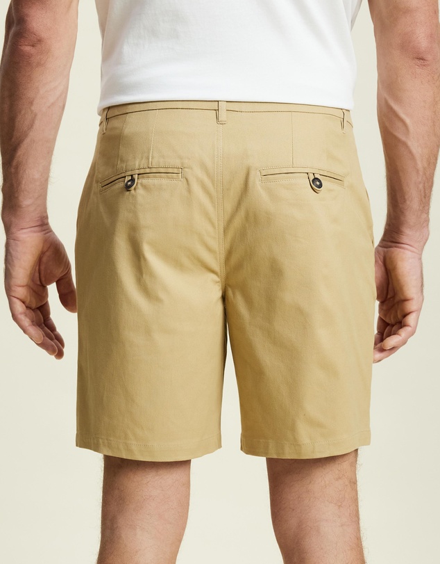 AERE - Recycled Cotton Stretch Chino Shorts