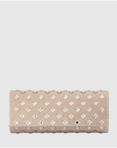 Olga Berg - Bridget Crystal Clutch