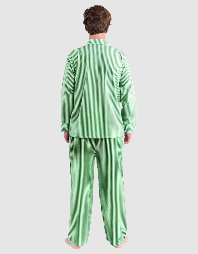 Sant And Abel - Men’s Braddock Green Long PJ Set