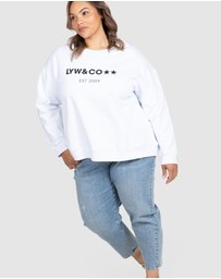 Love Your Wardrobe - LYW & Co Logo Sweat Top