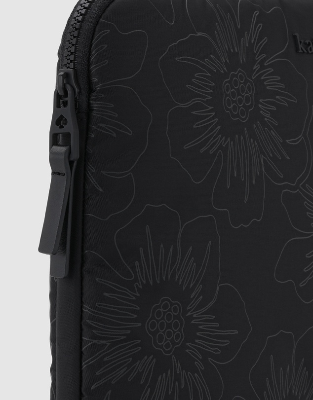 Kate Spade - Kate Spade Reverse Hollyhock Black Puffer Sleeve for 14