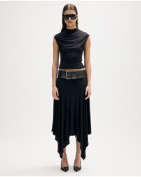 Minima Esenciales - Odal Mock Neck Jersey Top