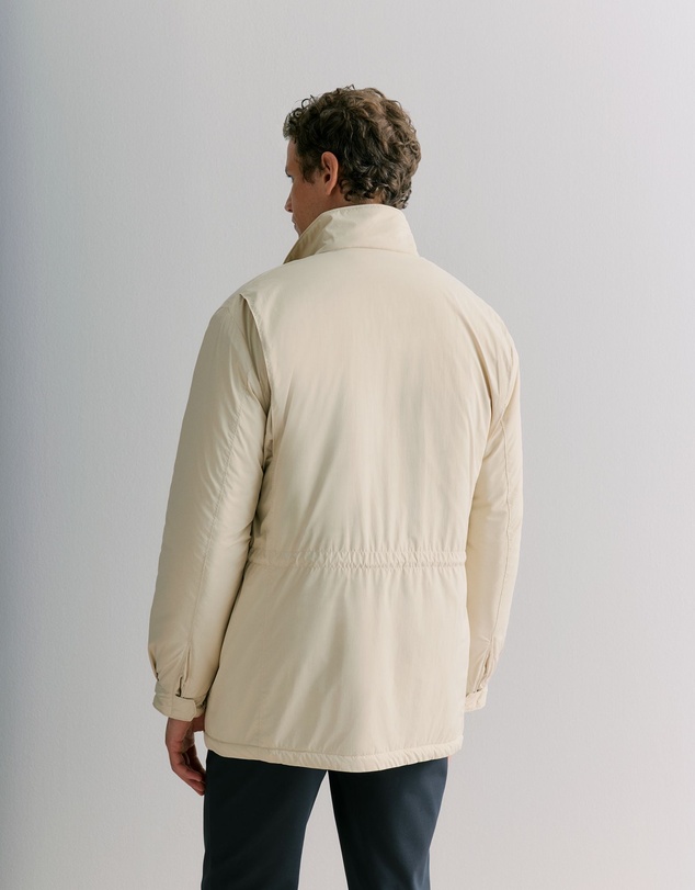 Trenery - Longline Technical Field Jacket in Fawn