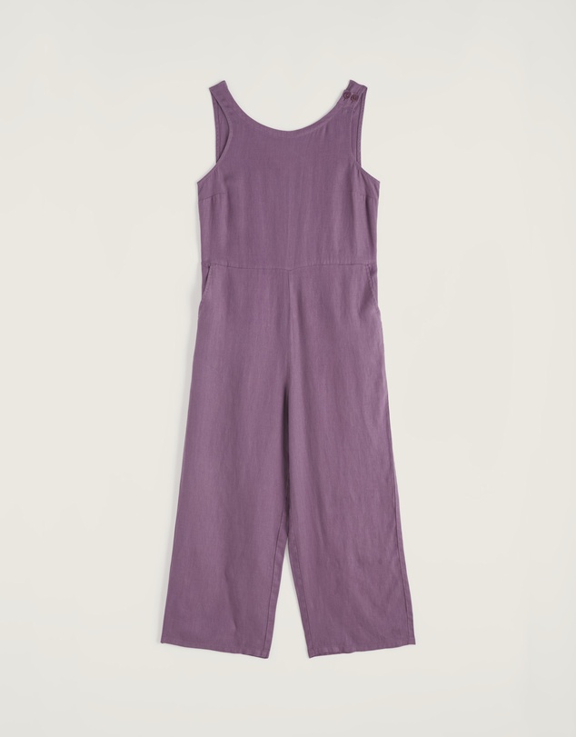Seasalt - Seasalt Cornwall Purple Salt Air Wide Leg Jumpsuit