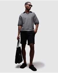 Topman - Knitted Stripe Polo
