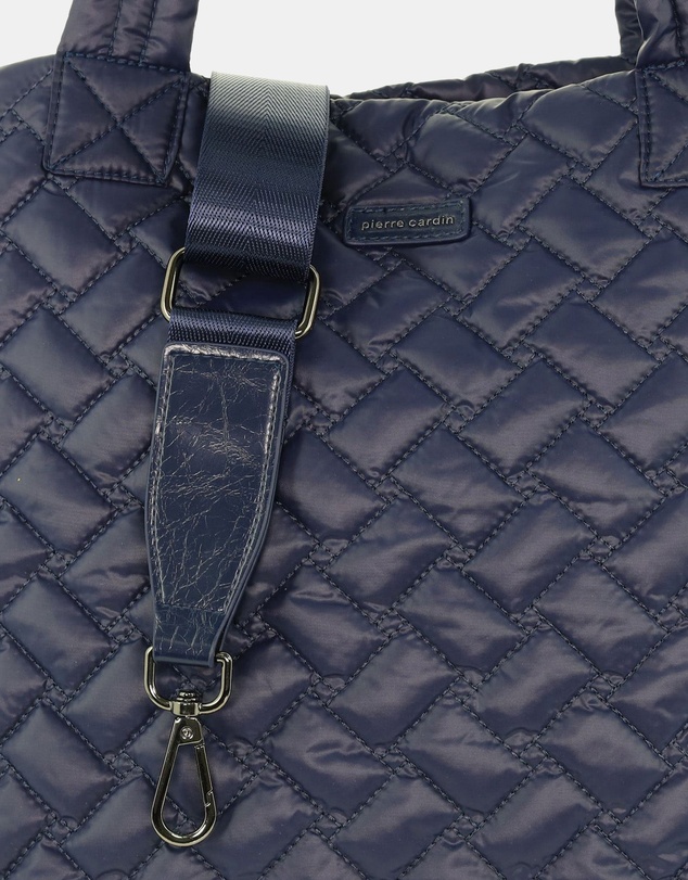 Pierre Cardin - Pierre Cardin Ladies Nylon Padded Tote Bag