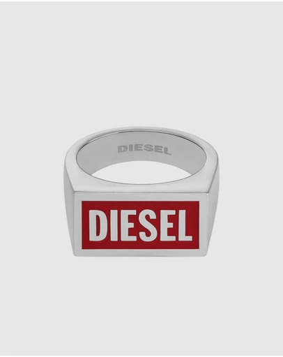 Diesel - Silver-Tone Ring