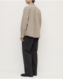 Assembly Label - Eddie Check Long Sleeve Shirt