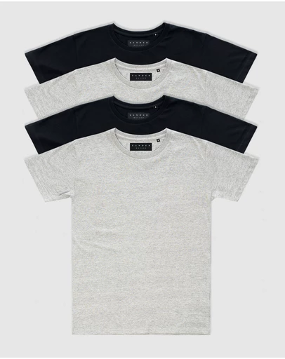 Xander - 4-Pack Blanc Tee