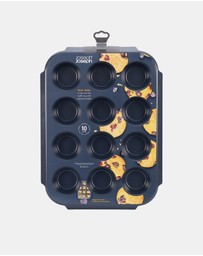 Joseph Joseph - Nest™ Bake 12-cup Non-Stick Muffin Tray with Easy-Pull Handles