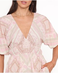 Petal & Pup - Jennifer Playsuit - Sage Paisley