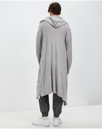 Surrounded By Ghosts - The Aikinite Hooded Rib Knit Cardigan