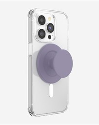 PopSockets - PopGrip MagSafe Soft Touch Phone Grip Holder + Magnetic Adapter Ring