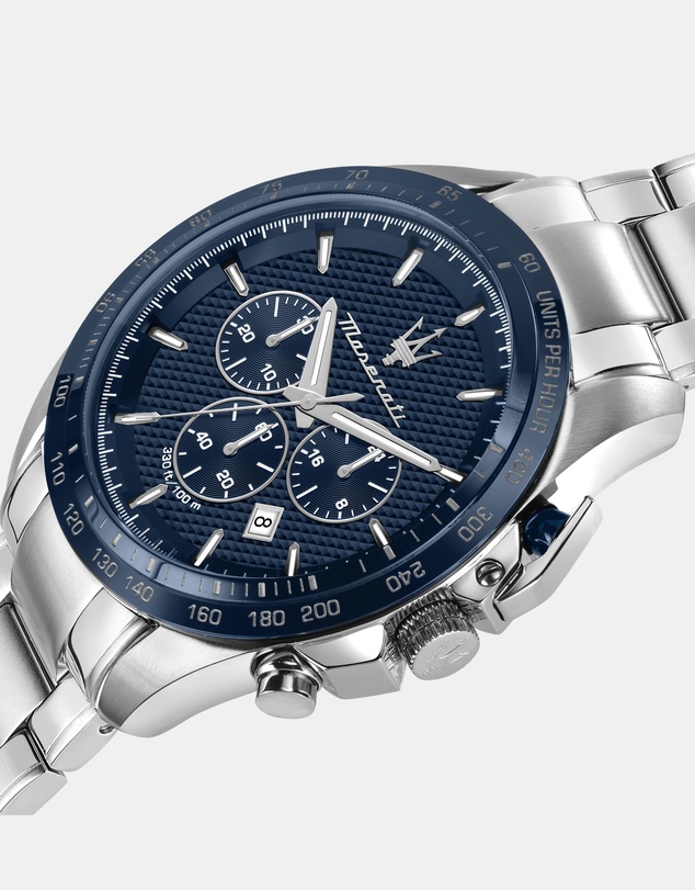 Maserati - Traguardo 45mm Stainless Steel Chronograph Watch