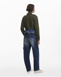 Desigual - Combined short denim jacket