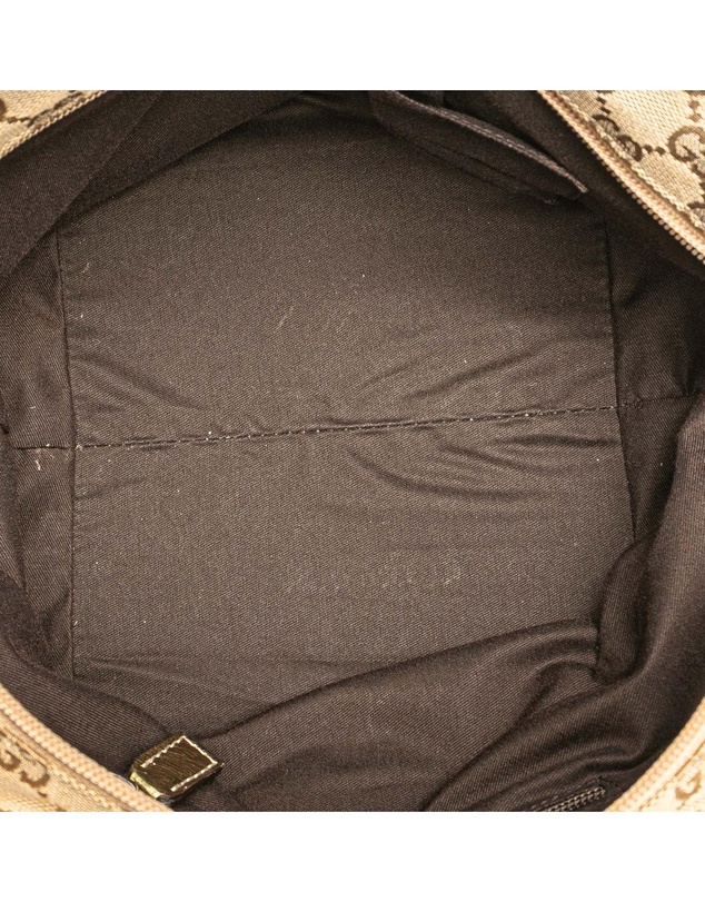 Pre-Loved by Azura Reborn - Pre-Loved GG Canvas Web Handbag
