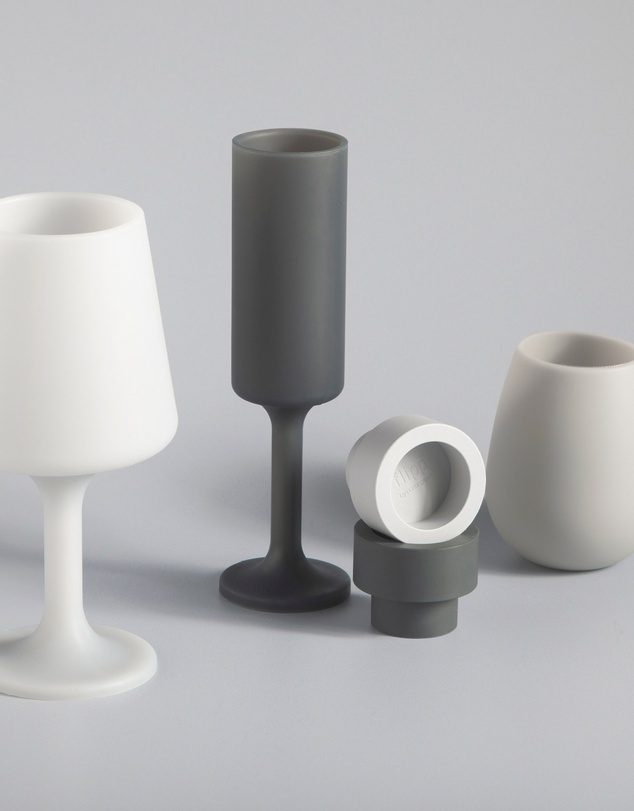 porter green - swepp | silicone unbreakable wine glasses