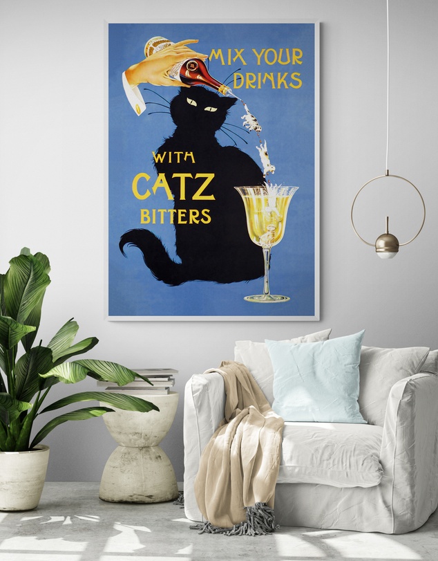 Inka Arthouse - Catz Bitters Art Print