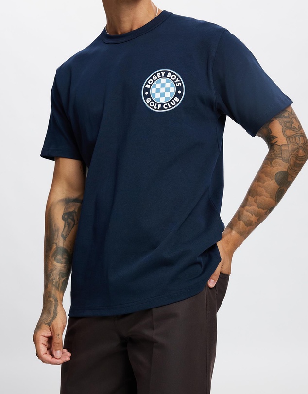 Bogey Boys - Logo Check T-Shirt