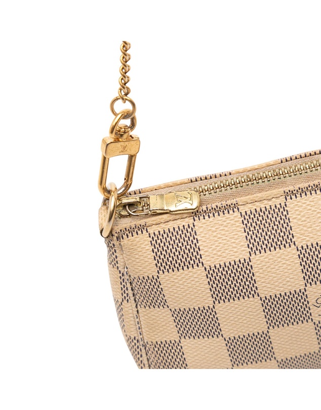 Pre-Loved by Azura Reborn - Pre-Loved Damier Azur Mini Pochette Accessoires