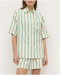 Assembly Label - Agnes Stripe Short Sleeve Shirt