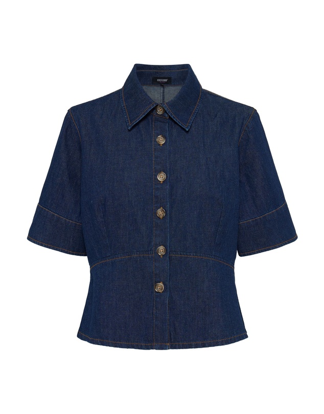 Oxford - Jennifer Peplum Top