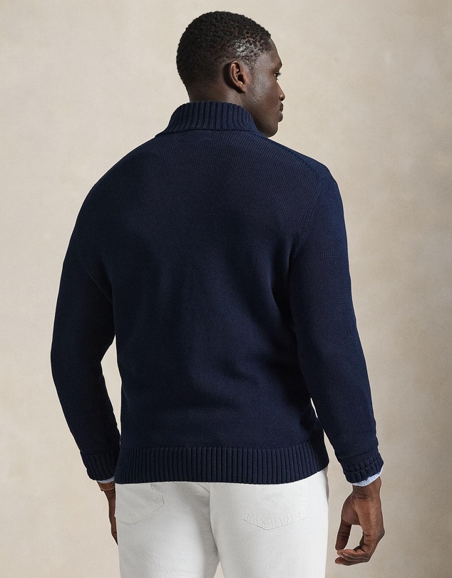 Polo Ralph Lauren - Cotton Quarter-Zip Sweater