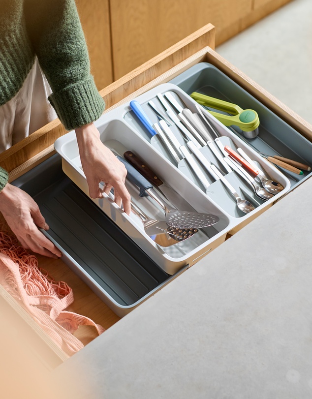 Joseph Joseph - DrawerStore™ Expanding Tiered Cutlery, Utensil and Gadget Tray