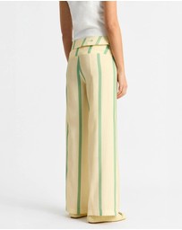 Laagam - Tashi Striped Flow Pants