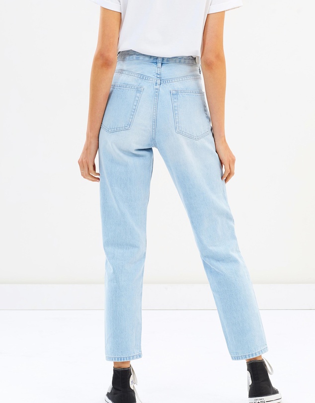 Assembly Label - High Waist Rigid Jeans
