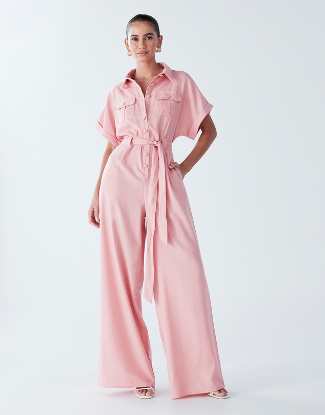 BWLDR - Ara Linen Jumpsuit