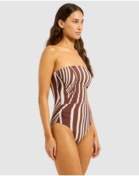 Seafolly - Coastline DD Bandeau One Piece Swimsuit
