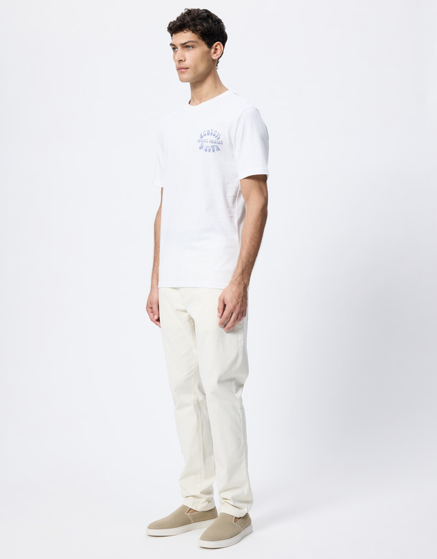 Scotch & Soda - Left Chest Artwork Regular-Fit T-Shirt