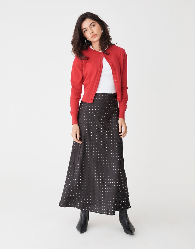 Forcast - Cassie Crew Neck Cardigan