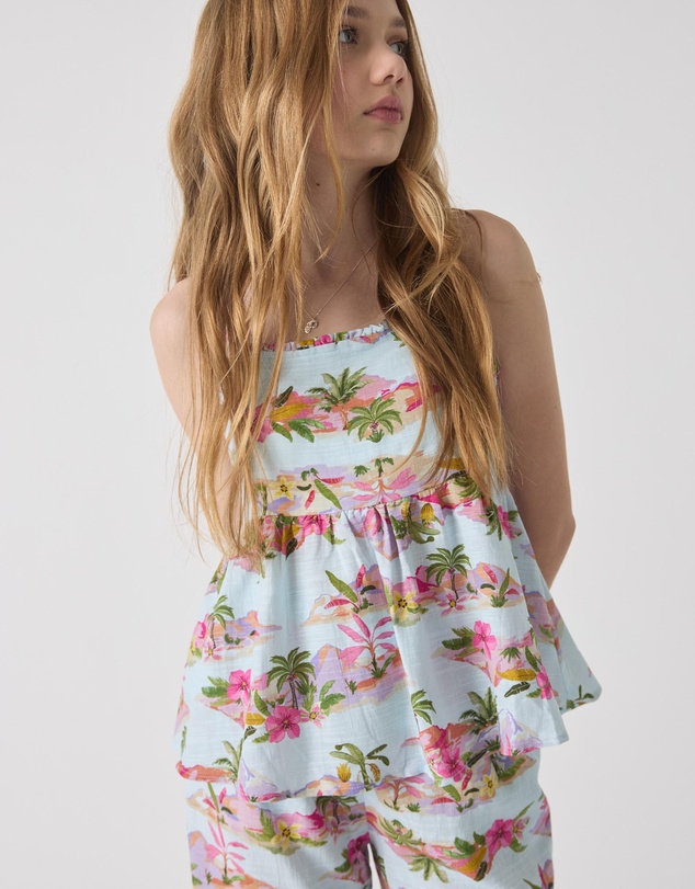 Decjuba Kids - Polly Peplum Top - Kids-Teens