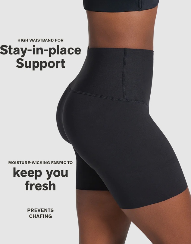 Leonisa - PowerShorts Tummy Control & Anti-Chafe Short