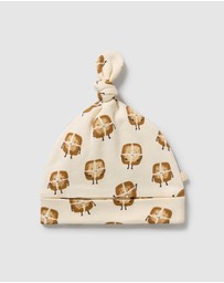 Wilson & Frenchy - Hot Cross Buns Organic Knot Hat - Babies