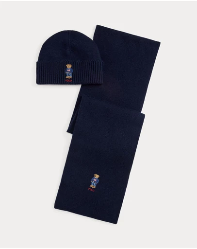 Polo Ralph Lauren - Polo Bear Beanie & Scarf Gift Set