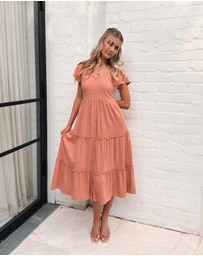 Esther & Co - Celie Dress - Rust