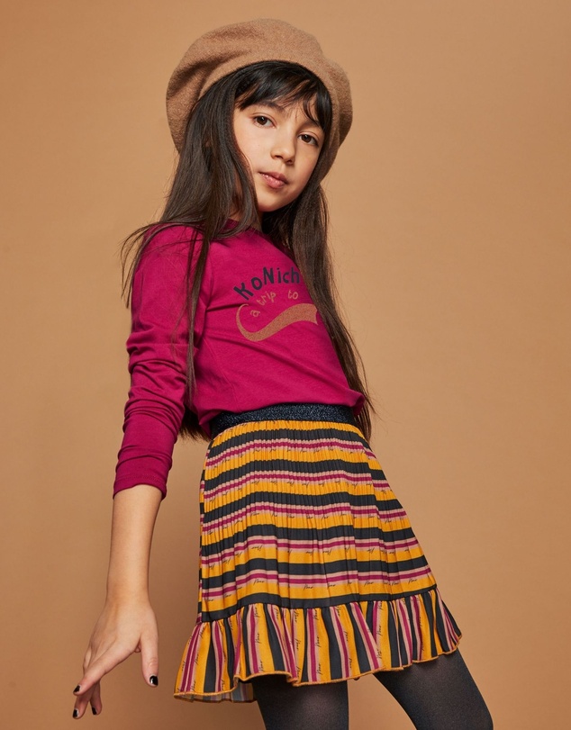 NONO - Nona Stripe Skirt - Kids-Teens