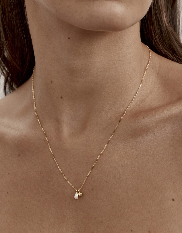 By Charlotte - Under the Moonlight Pearl Necklace