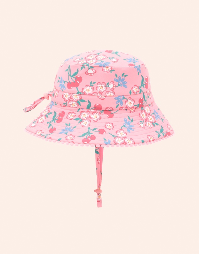 Huxbaby - Tropical Cherry Floral Swimhat