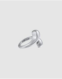 Elli Jewelry - Ring Drop Shape 925 Sterling Silver