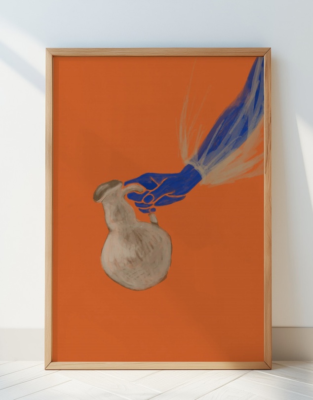 Olive et Oriel - KH Studio - Liesbet II by Karla Hyman Art Print