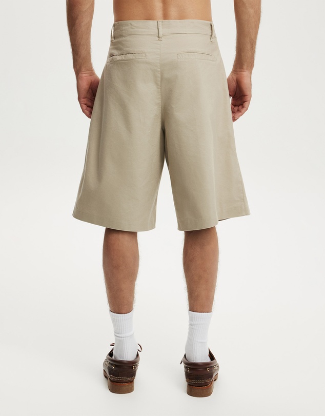 Cotton On - Super Baggy Pleated Short