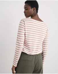 Seasalt - Seasalt Cornwall Pink Sailor Shirt